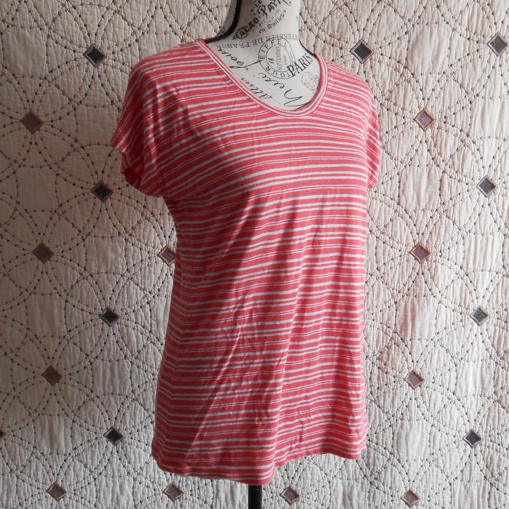 EUC Calvin Klein Striped Short Sleeve Tee M